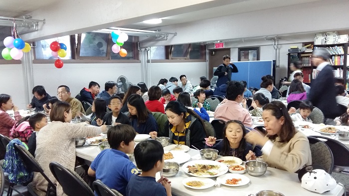 10월 2017하반기 새가족만찬