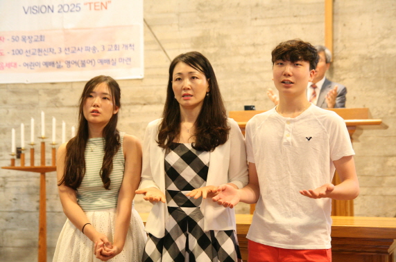 2016년 6월26일 문상희 집사 귀국