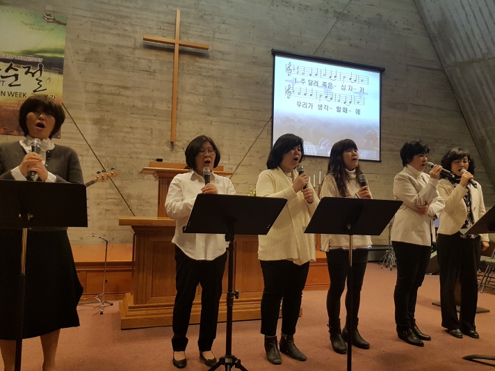 2017년 3월8일 예빛 여전도회 헌신예배